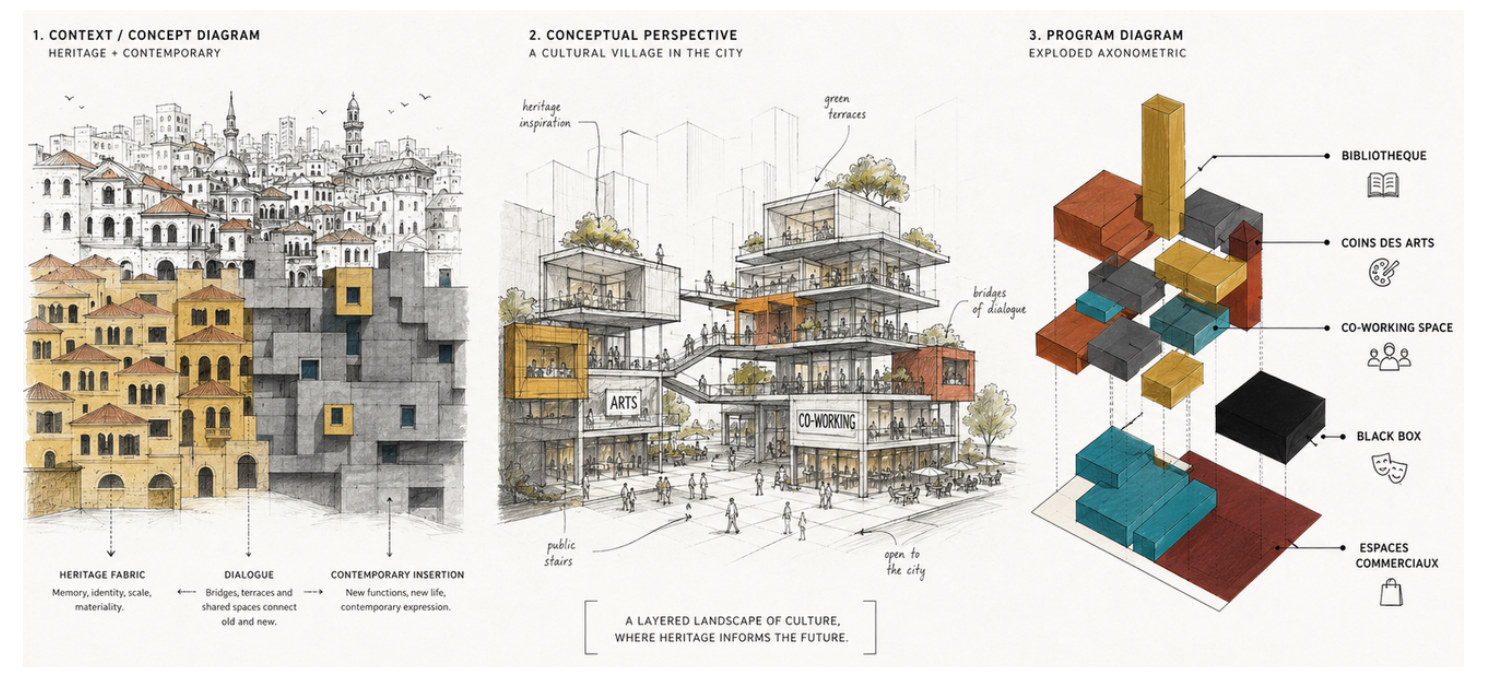 Metamorphosis concept diagram